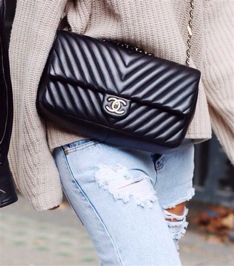 chanel chevron purse|Chanel 2.55 purses.